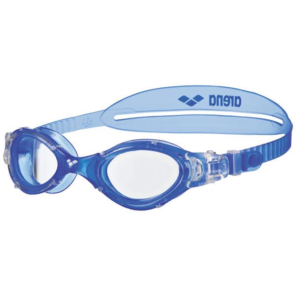Nimesis Crystal L, swimming goggles, clear/blue