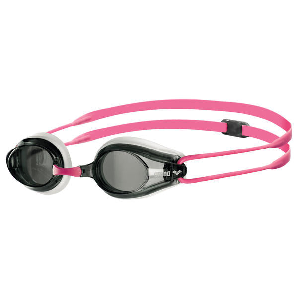 Tracks swimming goggles, pink-smoke