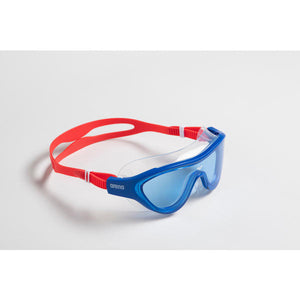 The one swim mask for children 6-12 years, blue-red