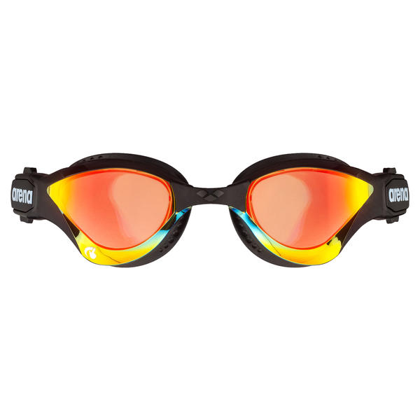 Cobra TRI Swipe Mirror open water swimming goggles, gold-black