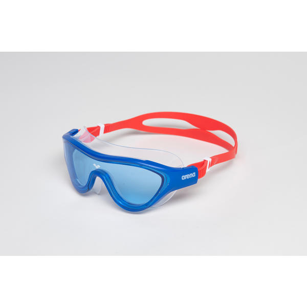 The one swim mask for children 6-12 years, blue-red