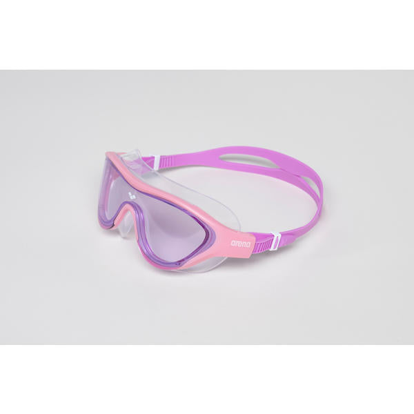 The one swim mask for children 6-12 years, pink-purple