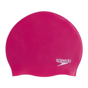 Plain Moulded Silicone Cap uimalakki, pinkki