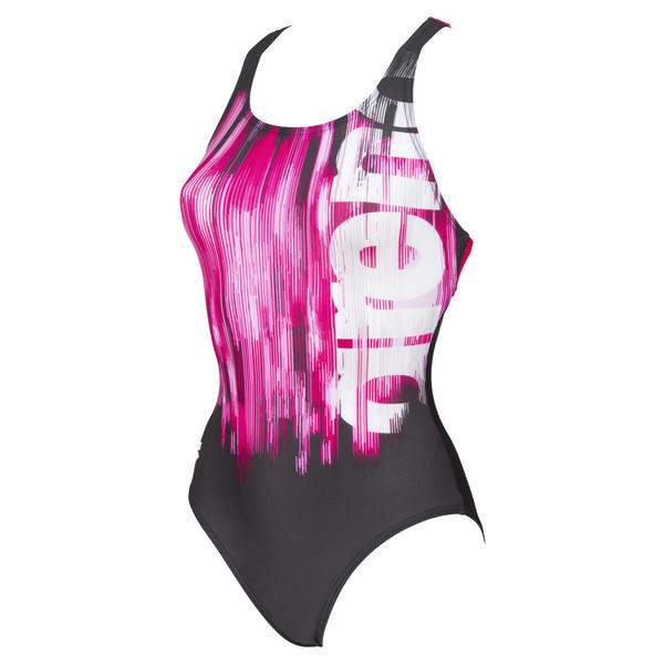 Drawing SwimPro women's swimsuit, black