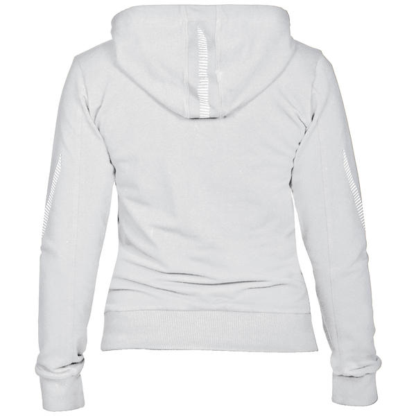 Teamline women's zip hoodie, white
