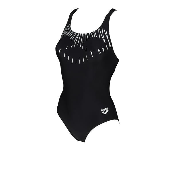 Trick Swim Pro Back Naisten uimapuku, musta