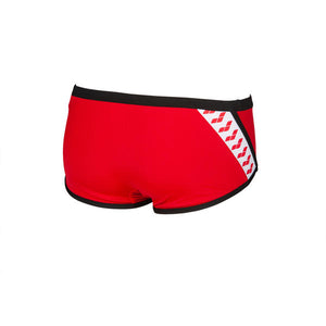 Team Stripe boxer men's swimwear, red