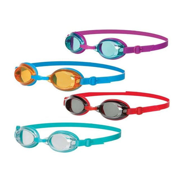 Jet Junior swimming goggles, blue/orange lens