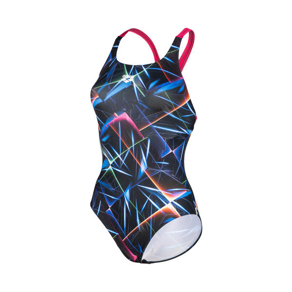 Swim Pro women's swimsuit, pink-navy