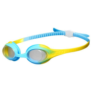 Spider Kids swimming goggles, clear-yellow