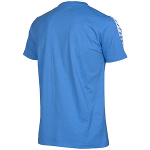 Retro men's t-shirt, light blue