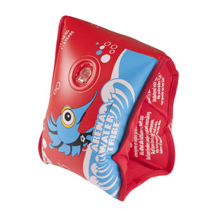 Soft armband floater, red 3-6yrs