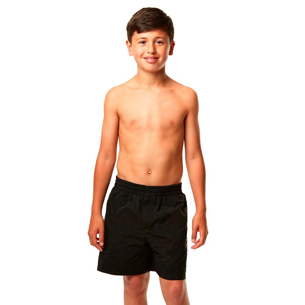 Watershort poikien uimashortsit 15", musta