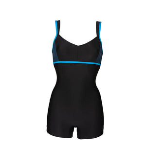 Venus swimsuit with sleeves, black