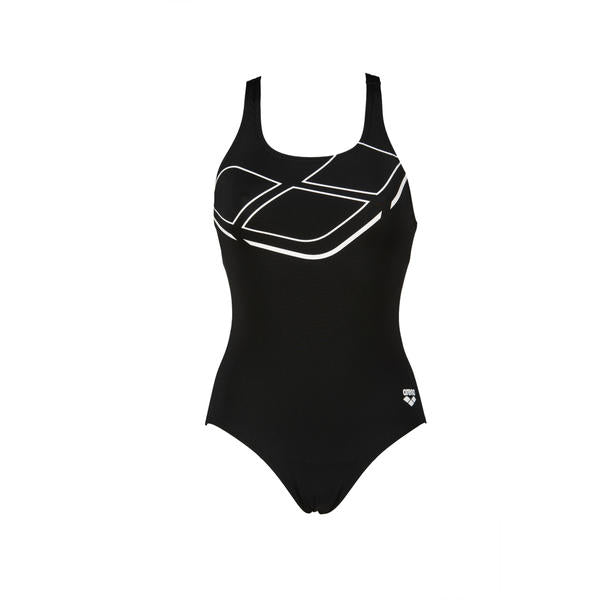 Essentials SwimPro liivillinen naisten uimapuku, musta