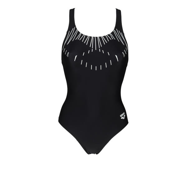 Trick Swim Pro Back Naisten uimapuku, musta
