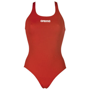 Solid SwimPro Up Women's swimsuit, red