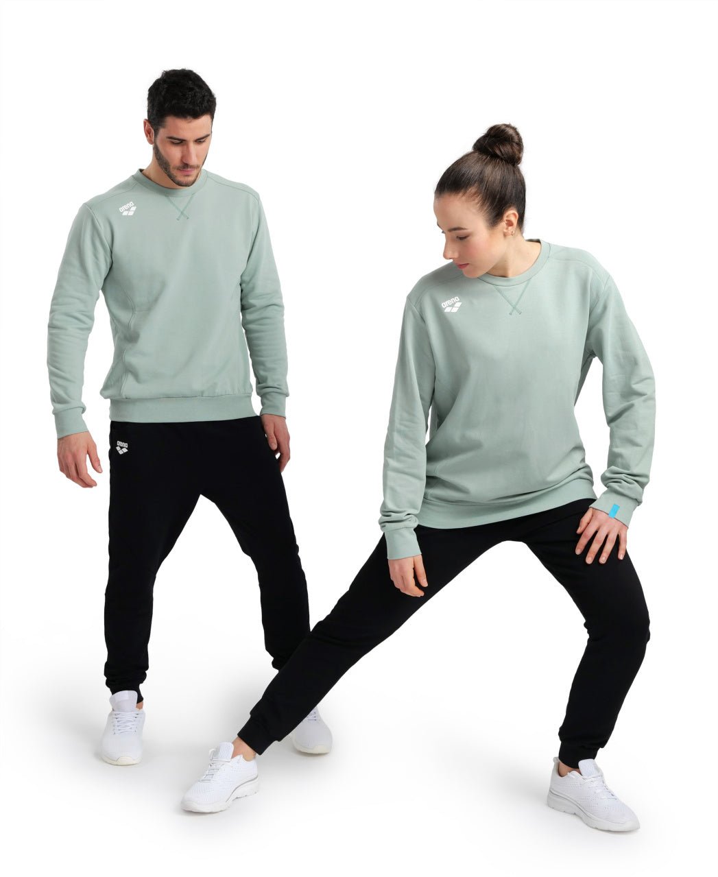 Crew Sweat Solid paita, jadeArena