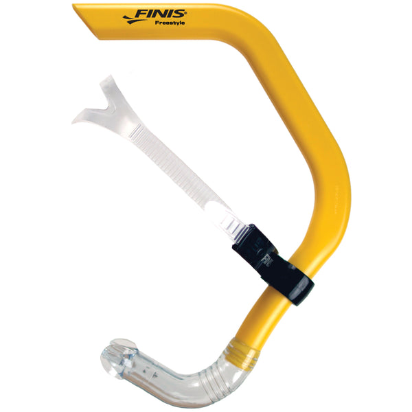 Freestyle snorkel for freestyle swimming