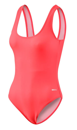 Women's swimsuit with U-back, coral