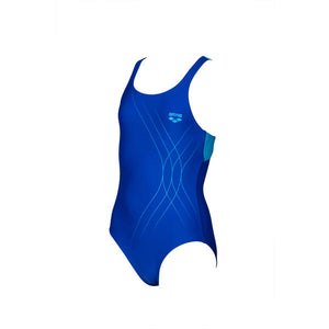 Soul SwimPro girls swimsuit, blue