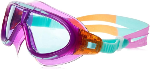 Rift swimming mask for children - purple/turquoise lens