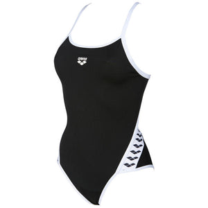 Team Stripe SuperFly Women's Swimsuit, Black F36/EU34