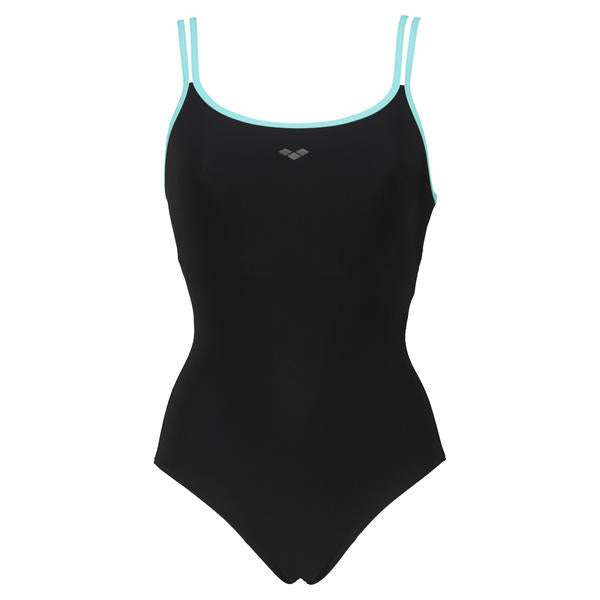 Emily B Cross Back Women's swimsuit, black