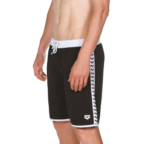 Team Stripe Bermuda, musta