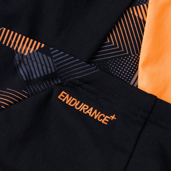 ECO END + Splice Aquashort miesten uimahousut, musta - oranssiSpeedo