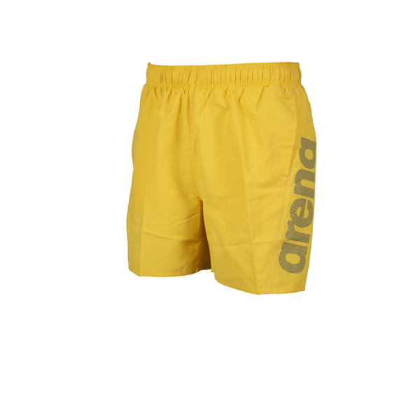 Fundamentals Logo miesten uimashortsit, keltainen