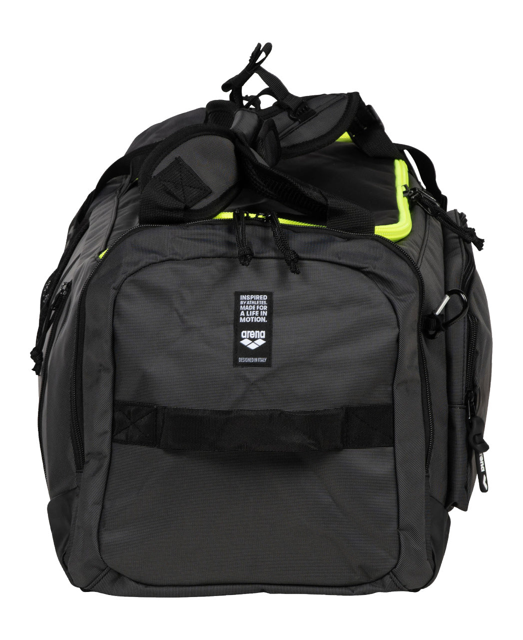 Fast Multi duffel bag reppu, harmaa - keltainenArena