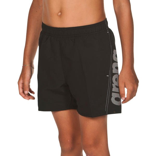 Fundamentals Logo Jr poikien uimashortsit, mustaArena