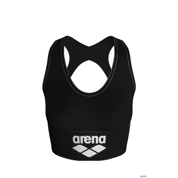 Gym Bra Top Logo, musta LArena