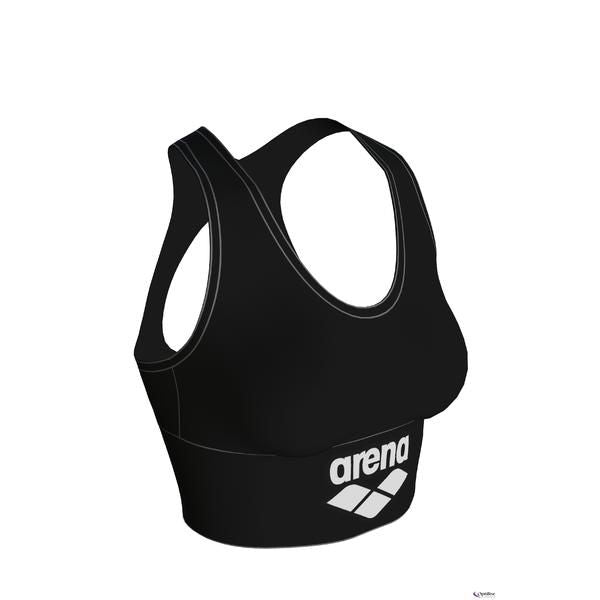Gym Bra Top Logo, musta LArena