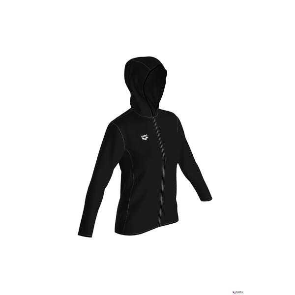 Gym vetoketjullinen naisten huppari, viininpunainenArena