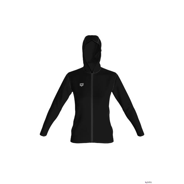 Gym vetoketjullinen naisten huppari, viininpunainenArena