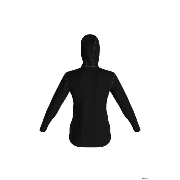 Gym vetoketjullinen naisten huppari, viininpunainenArena