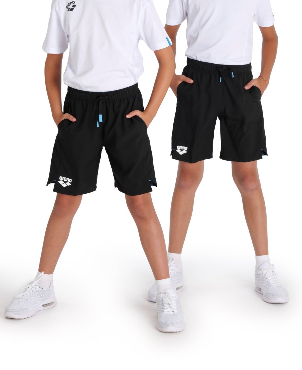 Jr Team Bermuda Panel shortsit, mustaArena