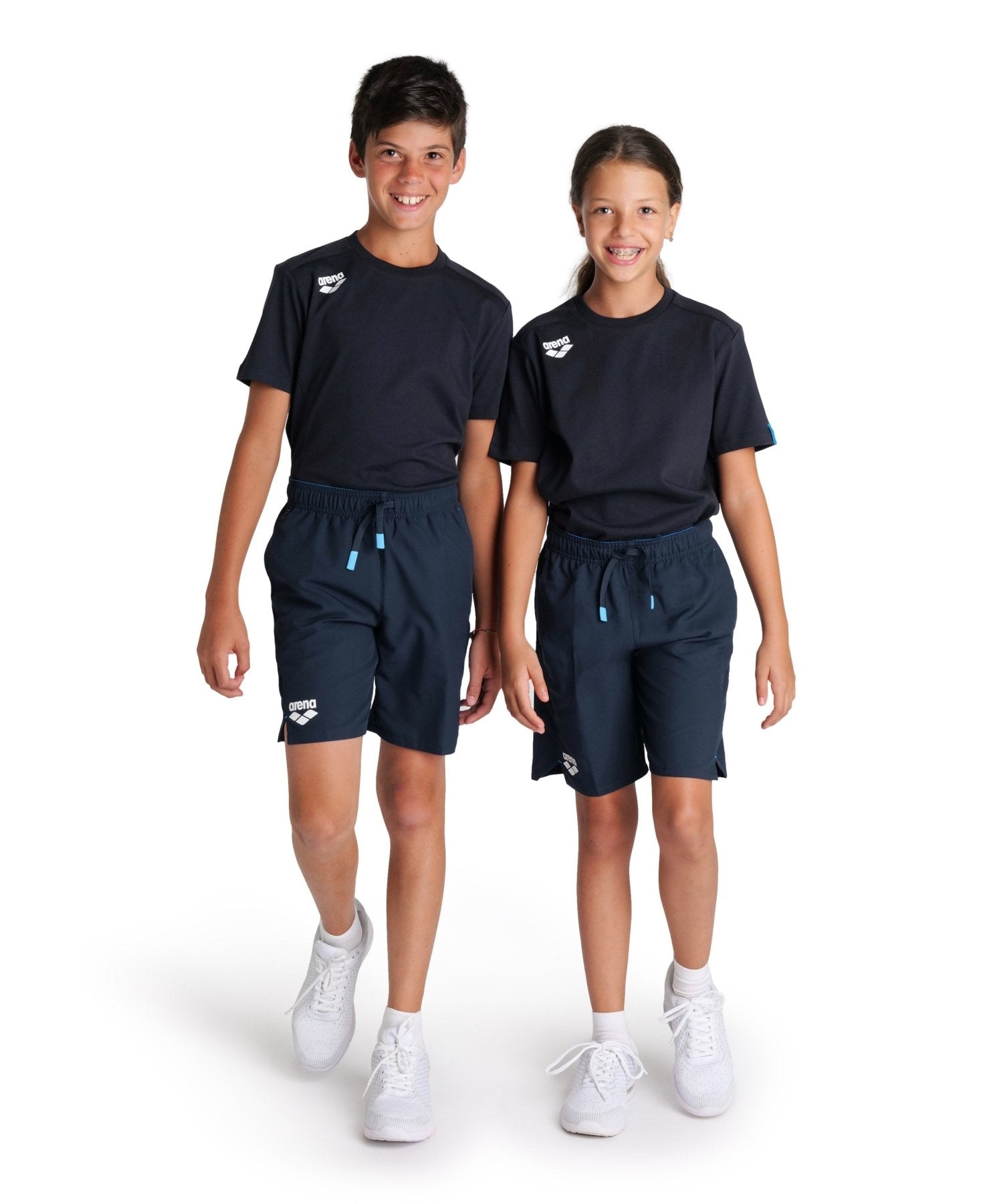 Jr Team Bermuda Panel shortsit, tummansininenArena