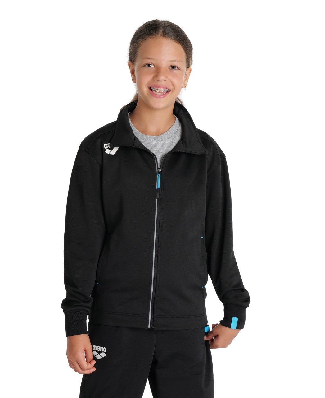 Jr Team Jacket Knitted takki, mustaArena