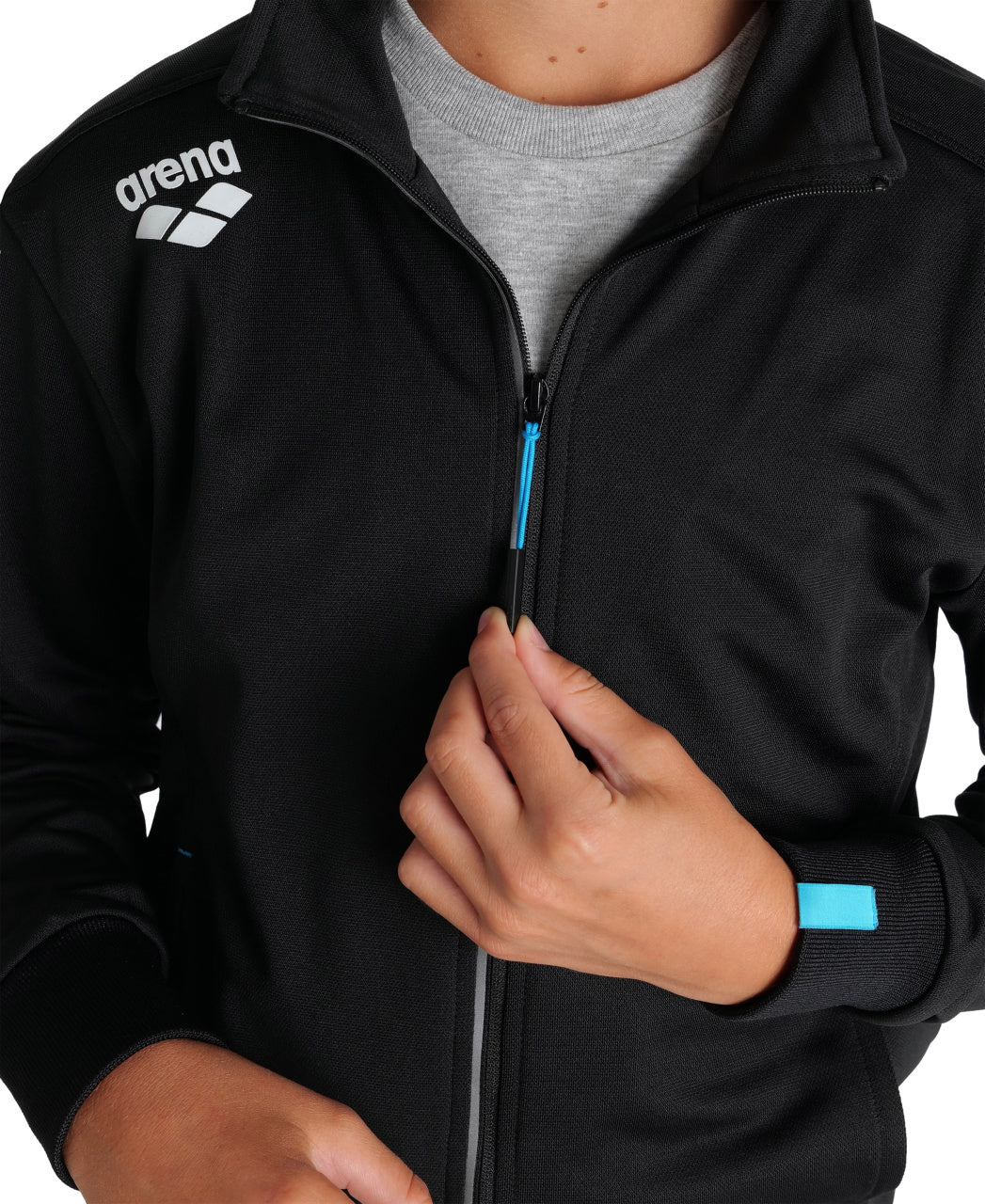 Jr Team Jacket Knitted takki, mustaArena