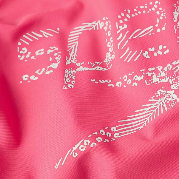 Logo Deep U - Back naisten uimapuku, pinkkiSpeedo