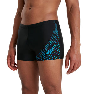 Medley Logo Aquashort men's swim trunks, black