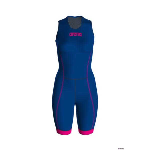 Naisten Rear Zip TriSuit ST, musta LArena