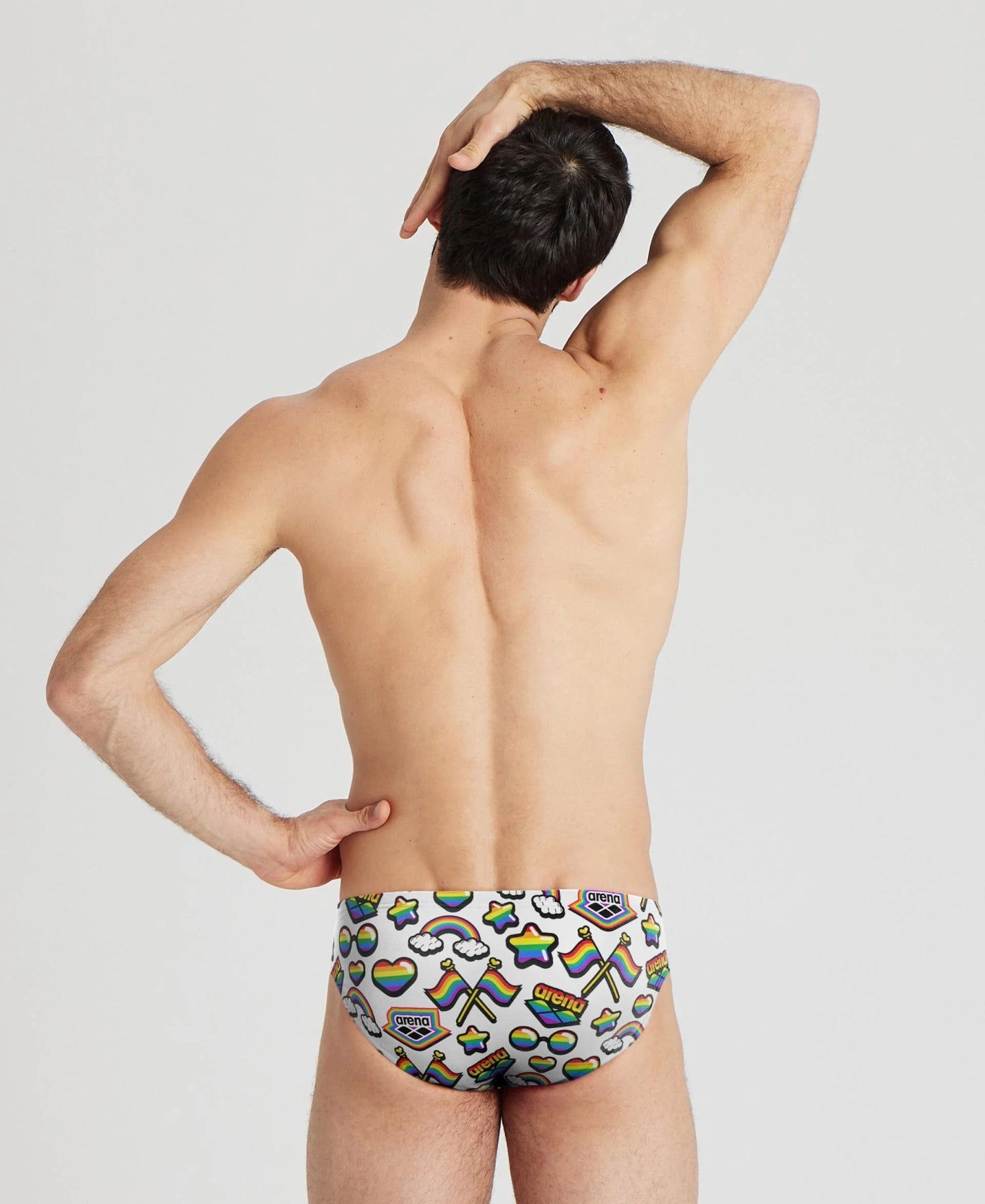 Pom Brief Miesten uimahousu, kirjavaArena
