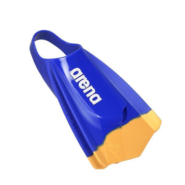Powerfin PRO räpylät, kelta - sininenArena