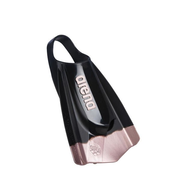 Powerfin PRO räpylät, musta - ruusukultaArena