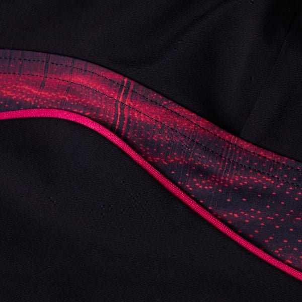 Salacia Clipback Shaping naisten uimapuku, musta - punainenSpeedo
