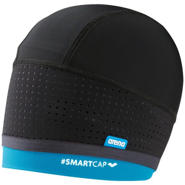 SmartCap Uimalakki, musta/sinArena